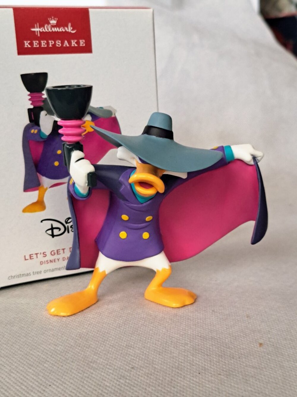 NIB Hallmark 2025 Darkwing Duck Let's Get Dangerous! Disney Ornament